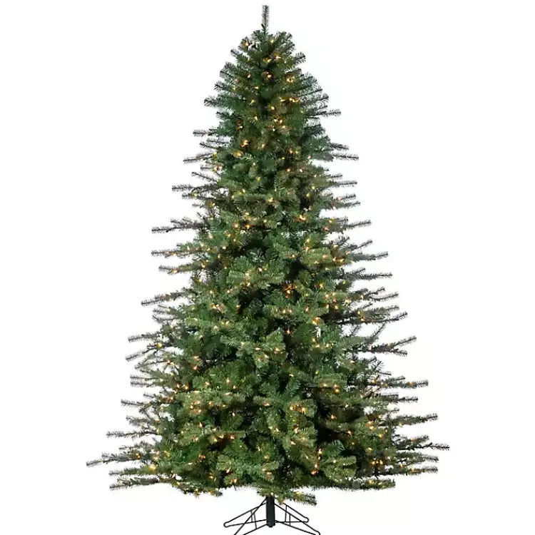 Hot 7.5 ft. Clear Lit Norfolk Pine Christmas Tree Christmas Trees