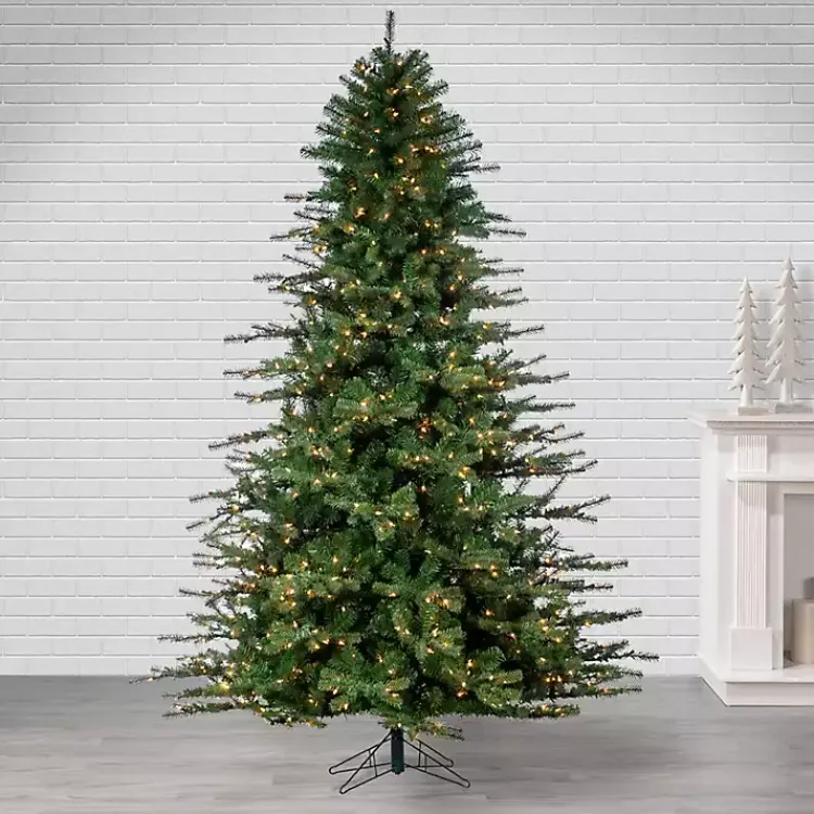 Hot 7.5 ft. Clear Lit Norfolk Pine Christmas Tree Christmas Trees