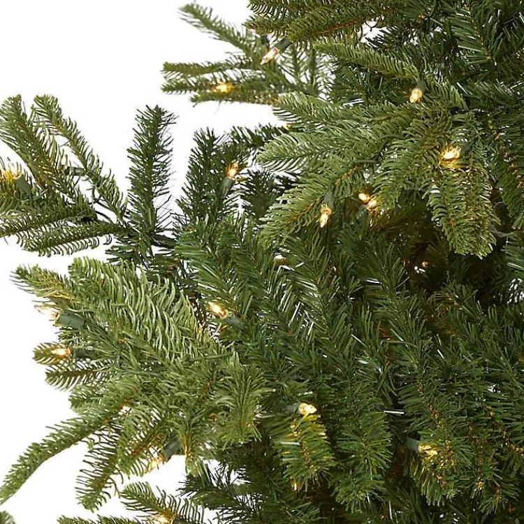 Outlet 9 ft. Clear Lit Washington Spruce Christmas Tree Christmas Trees