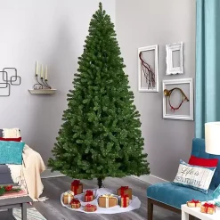 9 ft. Clear Pre-Lit Virginia Fir Christmas Tree Christmas Trees