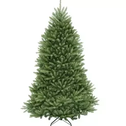 Clearance 6.5 ft. Dunhill Fir Hinged Christmas Tree Christmas Trees