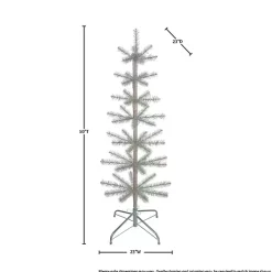 Outlet 4 ft. Feather Bristle Display Christmas Tree Christmas Trees