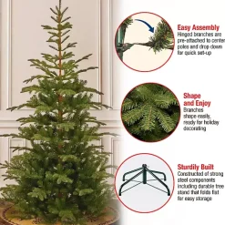 7.5 ft. Feel Real Norwegian Spruce Christmas Tree Christmas Trees