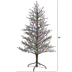 Outlet 5 ft. Frosted Berry Twig Christmas Tree Christmas Trees