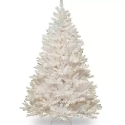 Discount 6.5 ft. Lit White Winchester Pine Christmas Tree Christmas Trees