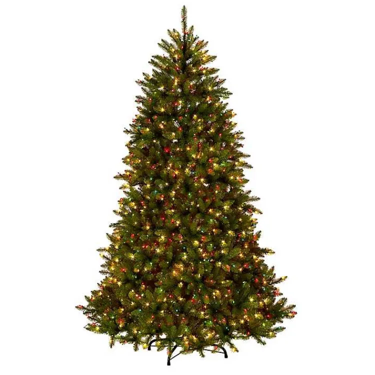 Sale 6.5 ft. Multicolor Dunhill Fir Christmas Tree Christmas Trees