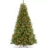 New 7 ft. Multi-Lit North Valley Spruce Christmas Tree Christmas Trees