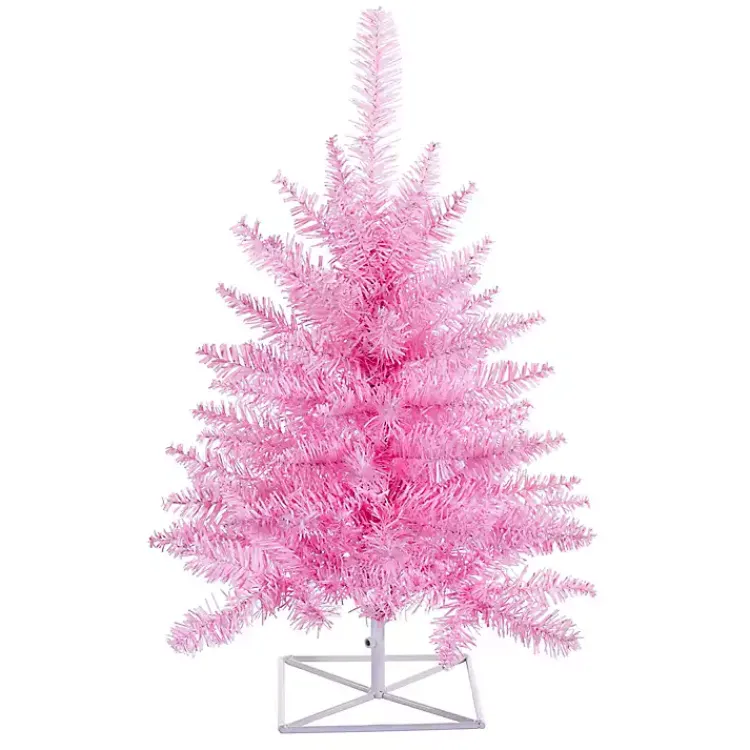 Outlet 2 ft. Plastic Christmas Tree Christmas Arrangements & Garland