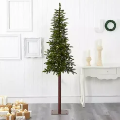Sale 7 ft. Pre-Lit Alaskan Alpine Christmas Tree Christmas Trees