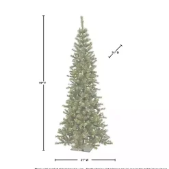 Best 6 ft. Pre-Lit Asheville Alpine Christmas Tree Christmas Trees