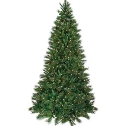 Online 7.5 ft. Pre-Lit Belgium Fir Christmas Tree Christmas Trees