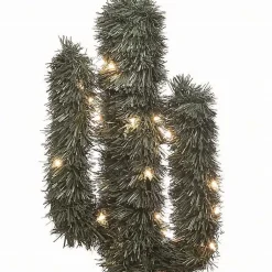 Discount 3 ft. Pre-Lit Cactus Christmas Tree Christmas Trees