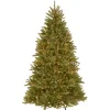 Clearance 7.5 ft. Pre-Lit Dunhill Fir Christmas Tree Christmas Trees