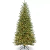 Hot 7.5 ft. Pre-Lit Dunhill Fir Slim Christmas Tree Christmas Trees