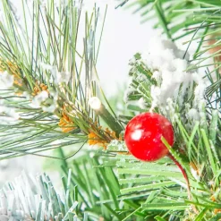 4 ft. Pre-Lit Glacier Pine Potted Christmas Tree Christmas Trees