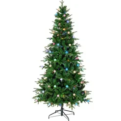Clearance 7 ft. Pre-Lit Globe Light Duxbury Christmas Tree Christmas Trees