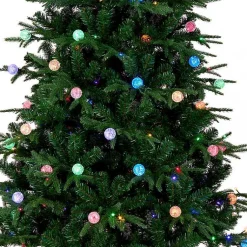 Clearance 7 ft. Pre-Lit Globe Light Duxbury Christmas Tree Christmas Trees