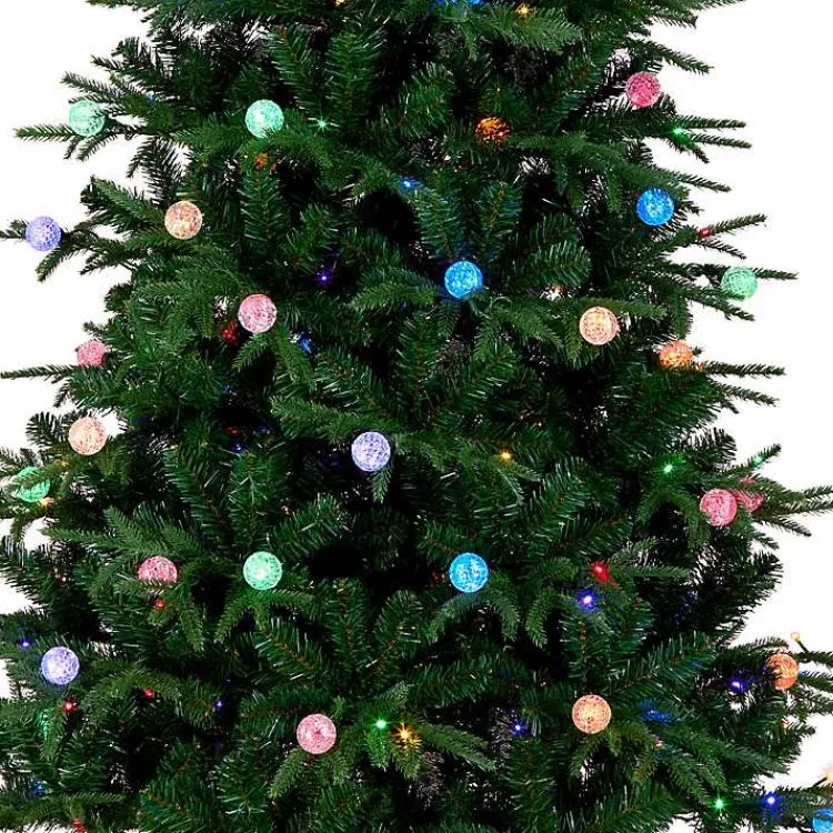 Clearance 7 ft. Pre-Lit Globe Light Duxbury Christmas Tree Christmas Trees