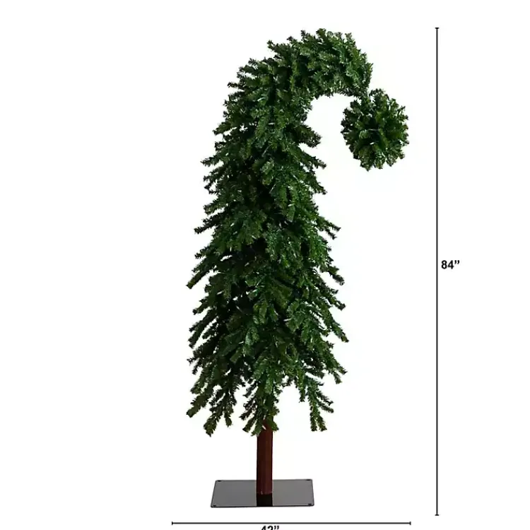 Online 7 ft. Pre-Lit Green Santa Hat Christmas Tree Christmas Trees