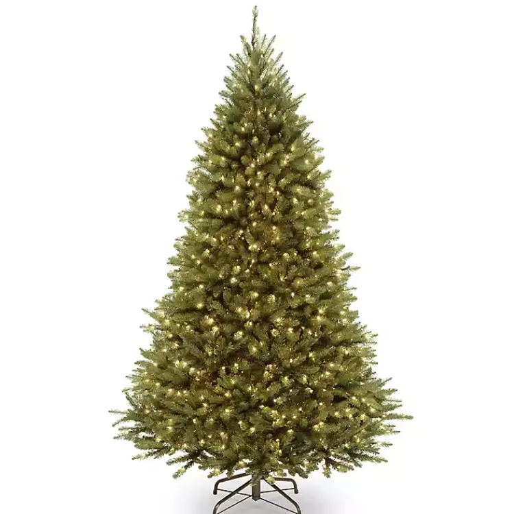Discount 7.5 ft. Pre-Lit Kingswood Fir Christmas Tree Christmas Trees