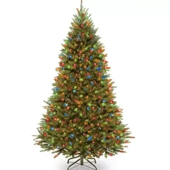 Discount 7.5 ft. Pre-Lit Kingswood Fir Christmas Tree Christmas Trees
