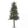 Discount 4 ft. Pre-Lit Natural Alpine Christmas Tree Christmas Trees