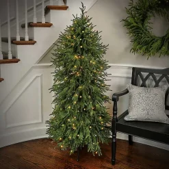 Discount 5 ft. Pre-Lit Natural Touch Norfolk Christmas Tree Christmas Trees
