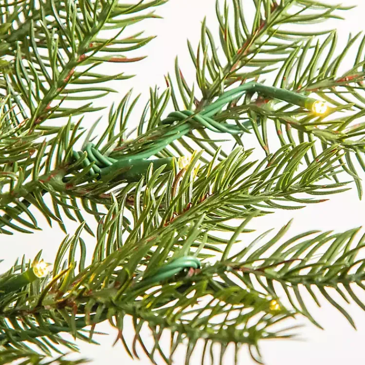 Discount 5 ft. Pre-Lit Portland Pine Christmas Tree Christmas Trees