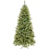 Sale 7.5 ft. Pre-Lit Slim Cashmere Christmas Tree Christmas Trees