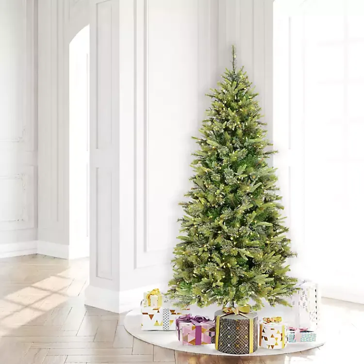 Sale 7.5 ft. Pre-Lit Slim Cashmere Christmas Tree Christmas Trees