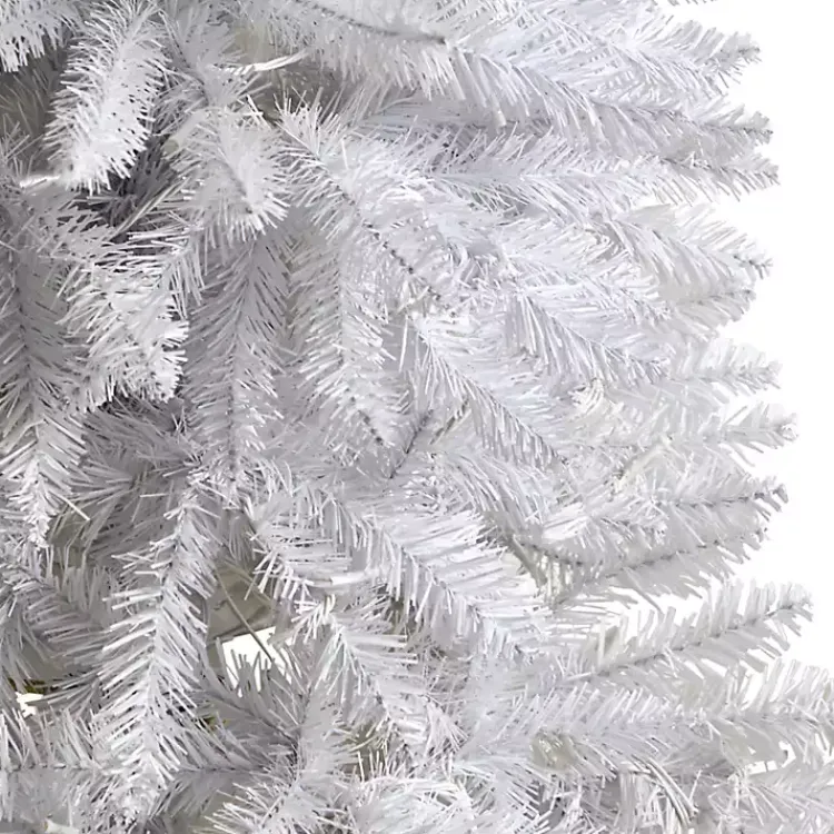 Hot 4 ft. Pre-lit Slim White Christmas Tree Christmas Trees