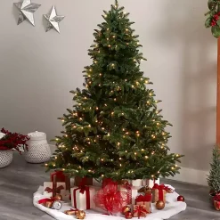 Discount 6 ft. Pre-Lit Spruce Christmas Tree Christmas Trees