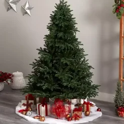 Discount 6 ft. Pre-Lit Spruce Christmas Tree Christmas Trees
