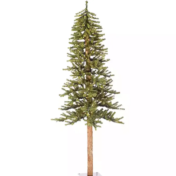 Best 6 ft. Pre-Lit Warm Natural Alpine Christmas Tree Christmas Trees