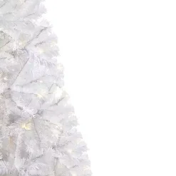 New 6 ft. Pre-Lit White Christmas Tree Christmas Trees