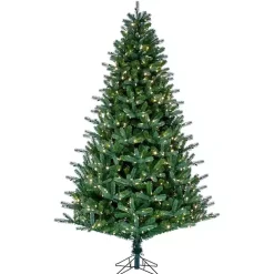 New 5.5 ft. Pre-Lit White Lights Spruce Christmas Tree Christmas Trees