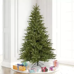 New 5.5 ft. Pre-Lit White Lights Spruce Christmas Tree Christmas Trees