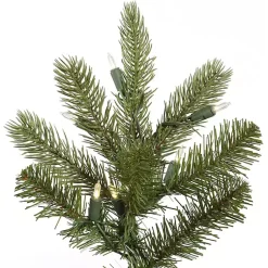 New 5.5 ft. Pre-Lit White Lights Spruce Christmas Tree Christmas Trees