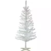 Online 4 ft. Pre-Lit White Tinsel Christmas Tree Christmas Trees