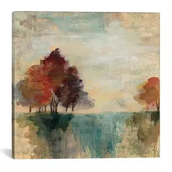 Kirklands Home Canvas Art|Abstract Autumn Landscape Canvas Art Print Multi