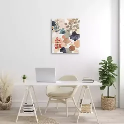 Kirklands Home Canvas Art|Abstract Botanical Collage Canvas Print, 24x30 in. Multi