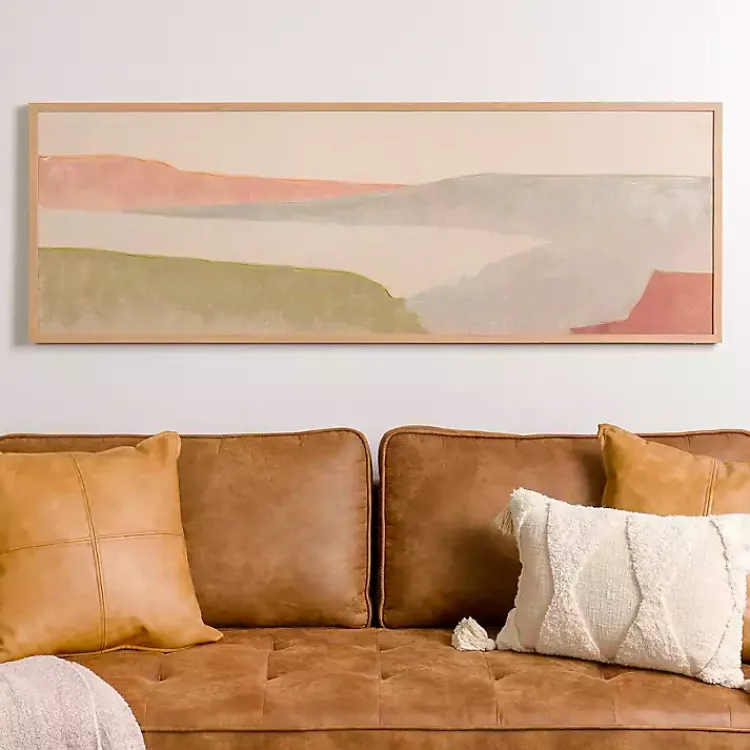 Kirklands Home Framed Art|Abstract Desert Framed Art Print