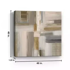 Kirklands Home Canvas Art|Abstract Fields I Canvas Art Print, 40x40 in.