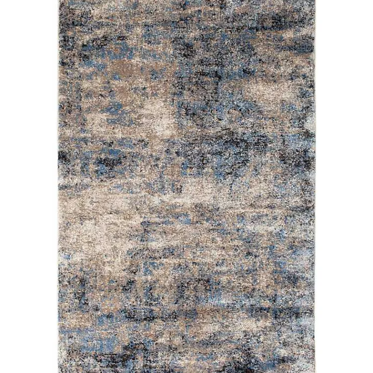 Kirklands Home Area Rugs|Abstract Jada Area Rug, 5x8 Blue