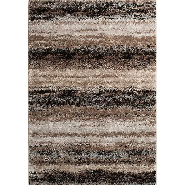 Kirklands Home Area Rugs|Abstract Jordi Area Rug, 5x8 Tan