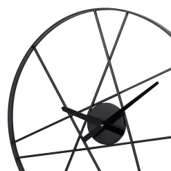 Kirklands Home Clocks|Abstract Open Frame Web Wall Clock, 24 in.