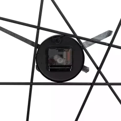 Kirklands Home Clocks|Abstract Open Frame Web Wall Clock, 24 in.