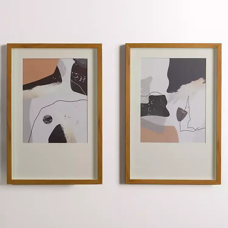 Kirklands Home Framed Art|Abstract Space Framed Art Prints, Set of 2