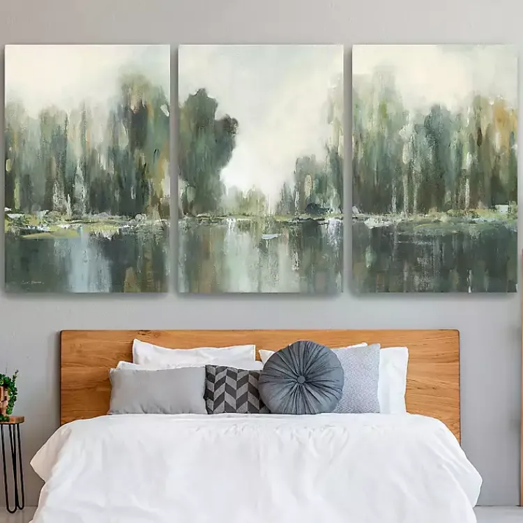 Kirklands Home Canvas Art|Abstract Treeline Canvas Art Prints, 32x48