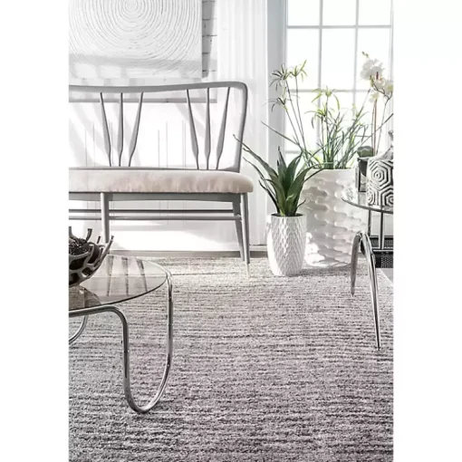 Kirklands Home Area Rugs|Abstract Waves Sherill Area Rug, 5x8